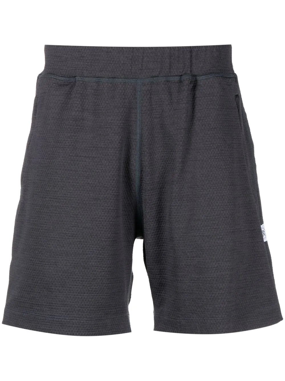 

Reigning Champ shorts deportivos con parche del logo - Gris