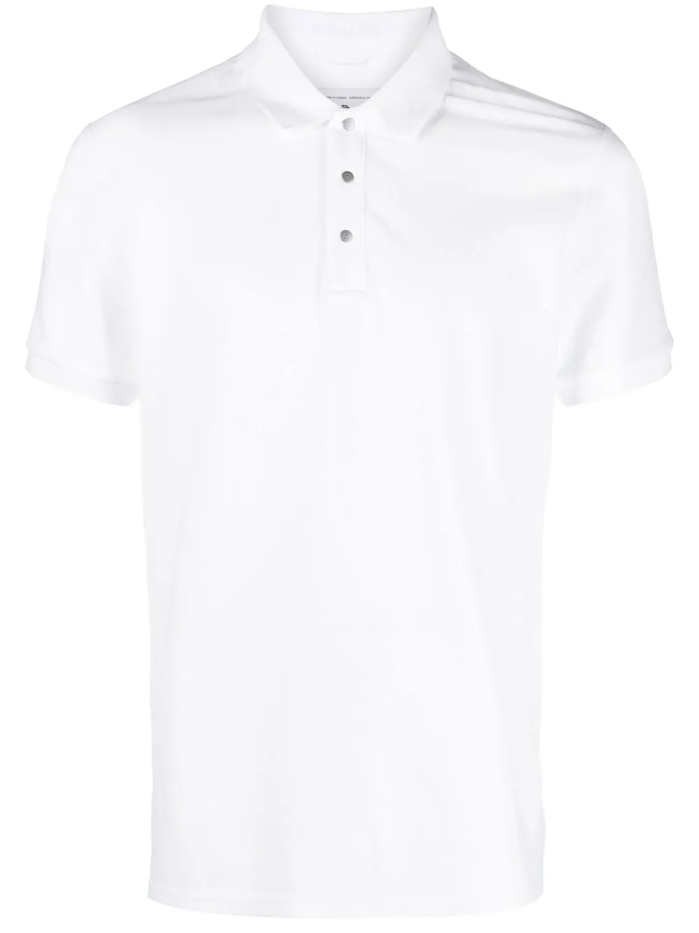 

Reigning Champ playera tipo polo manga corta - Blanco