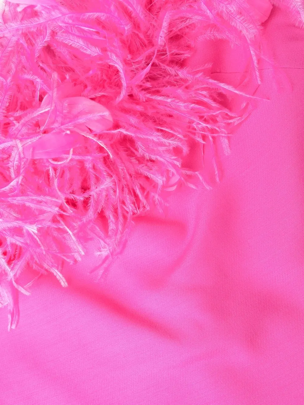 valentino-feather-trim-minidress-farfetch
