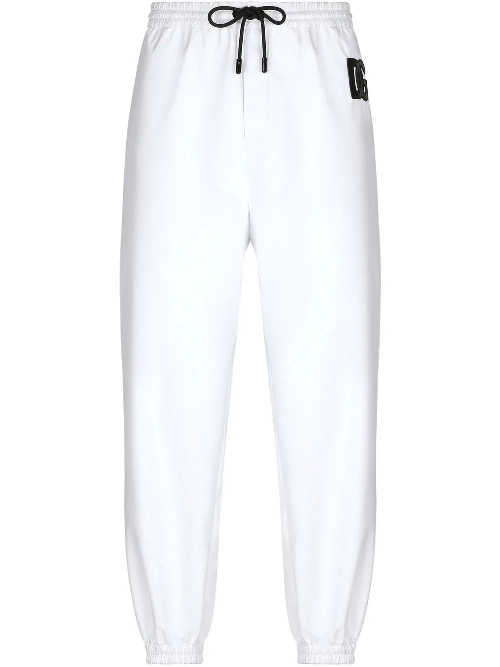 

Dolce & Gabbana pants con parche DG - Blanco