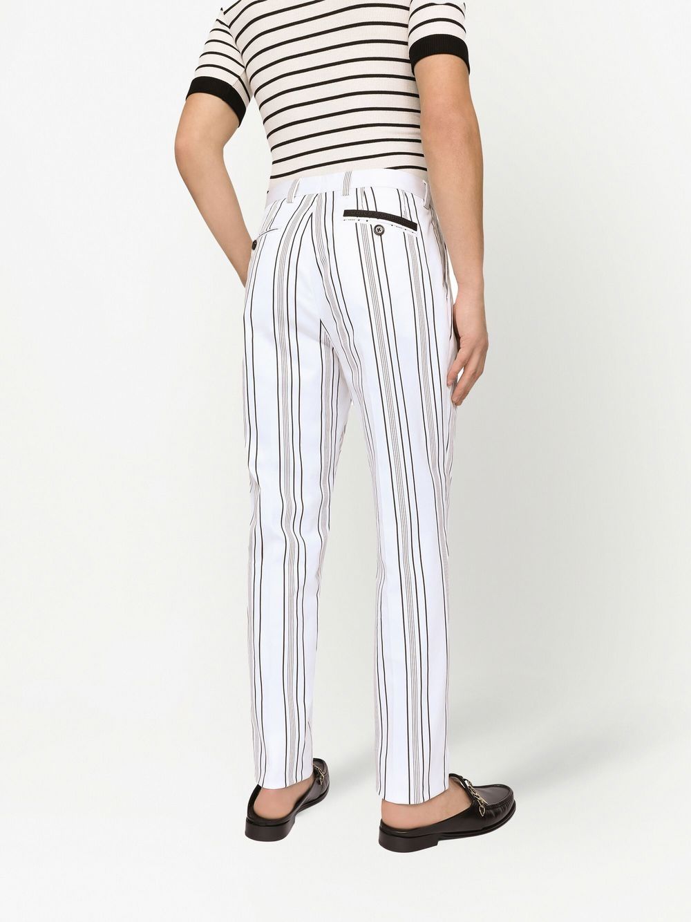 Vivienne Westwood Raf Bum Striped Trousers  Farfetch