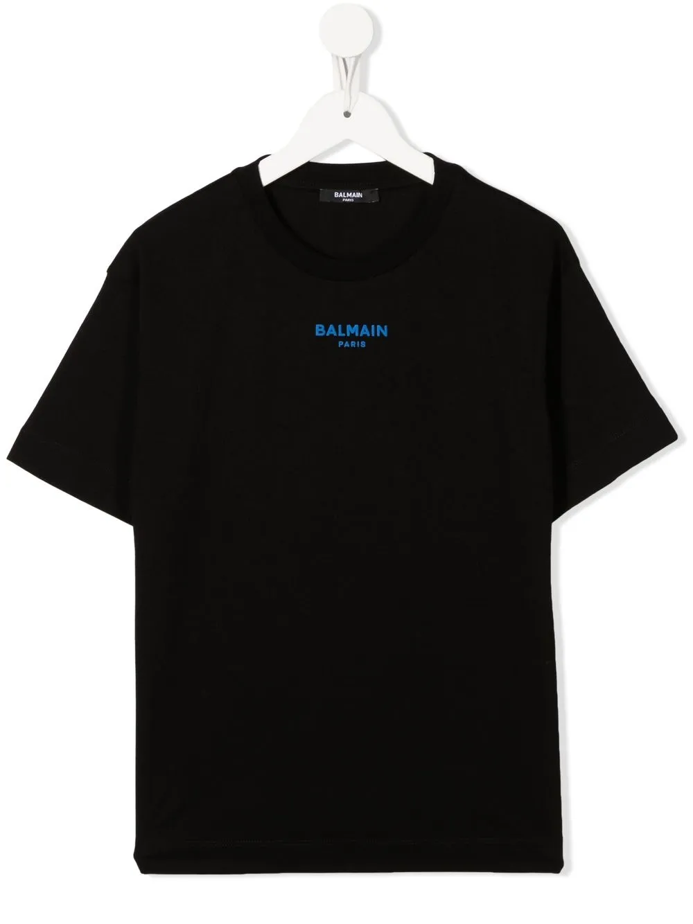 

Balmain Kids playera con logo estampado - Negro