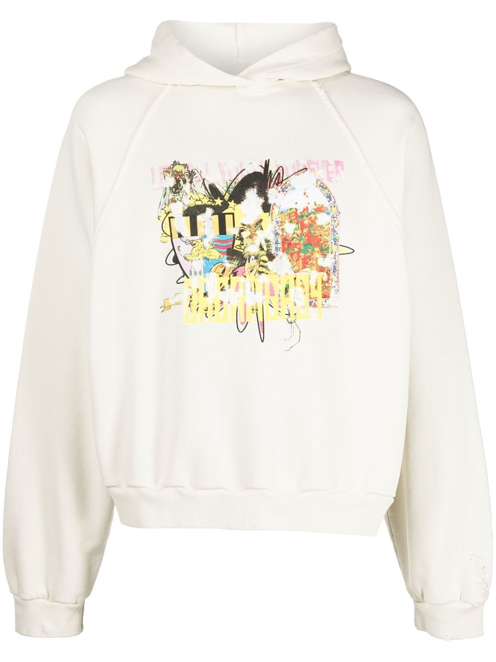 Liberal Youth Ministry graphic-print Cotton Hoodie - Farfetch