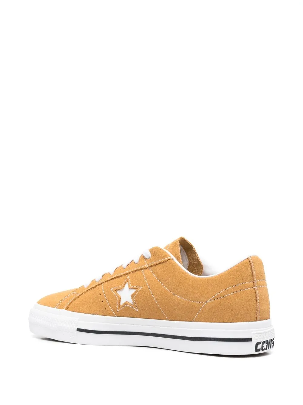  Converse Star-patch Low-top Sneakers - Yellow 