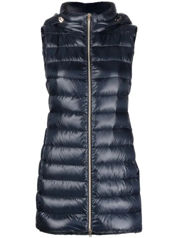 Herno feather-down Hooded Vest - Farfetch