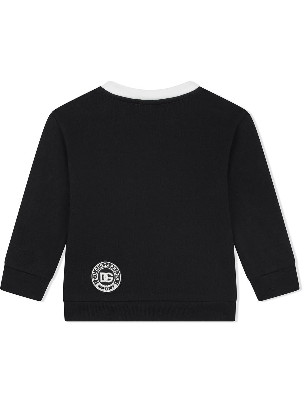 Image 2 of Dolce & Gabbana Kids logo-print long-sleeved T-shirt