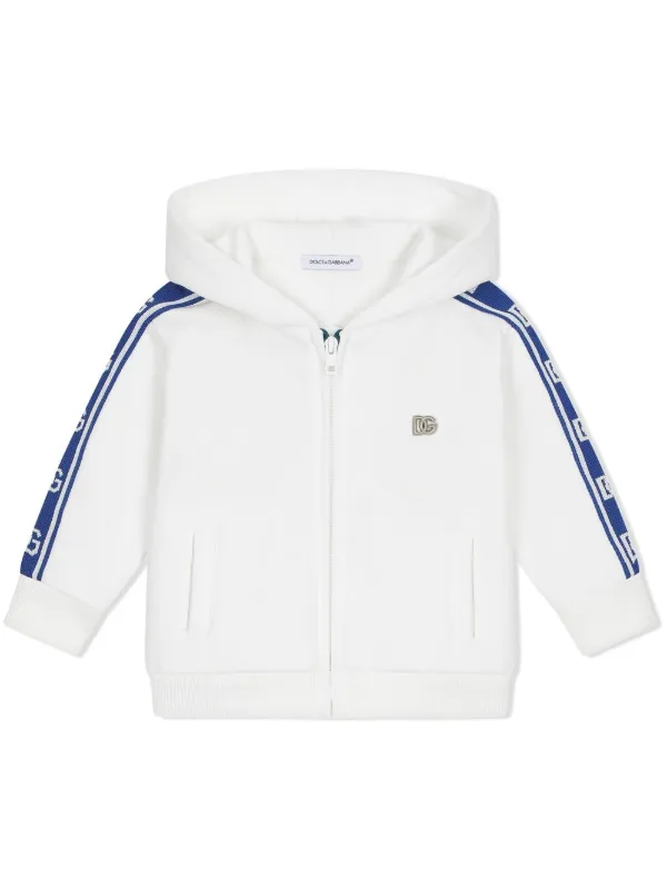 Dolce gabbana white hoodie clearance