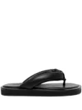 AMBUSH padded-strap flip flops - Black