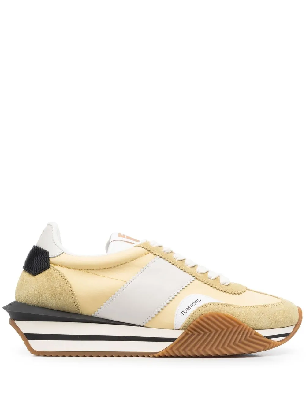 

TOM FORD tenis bajos con agujetas - Amarillo