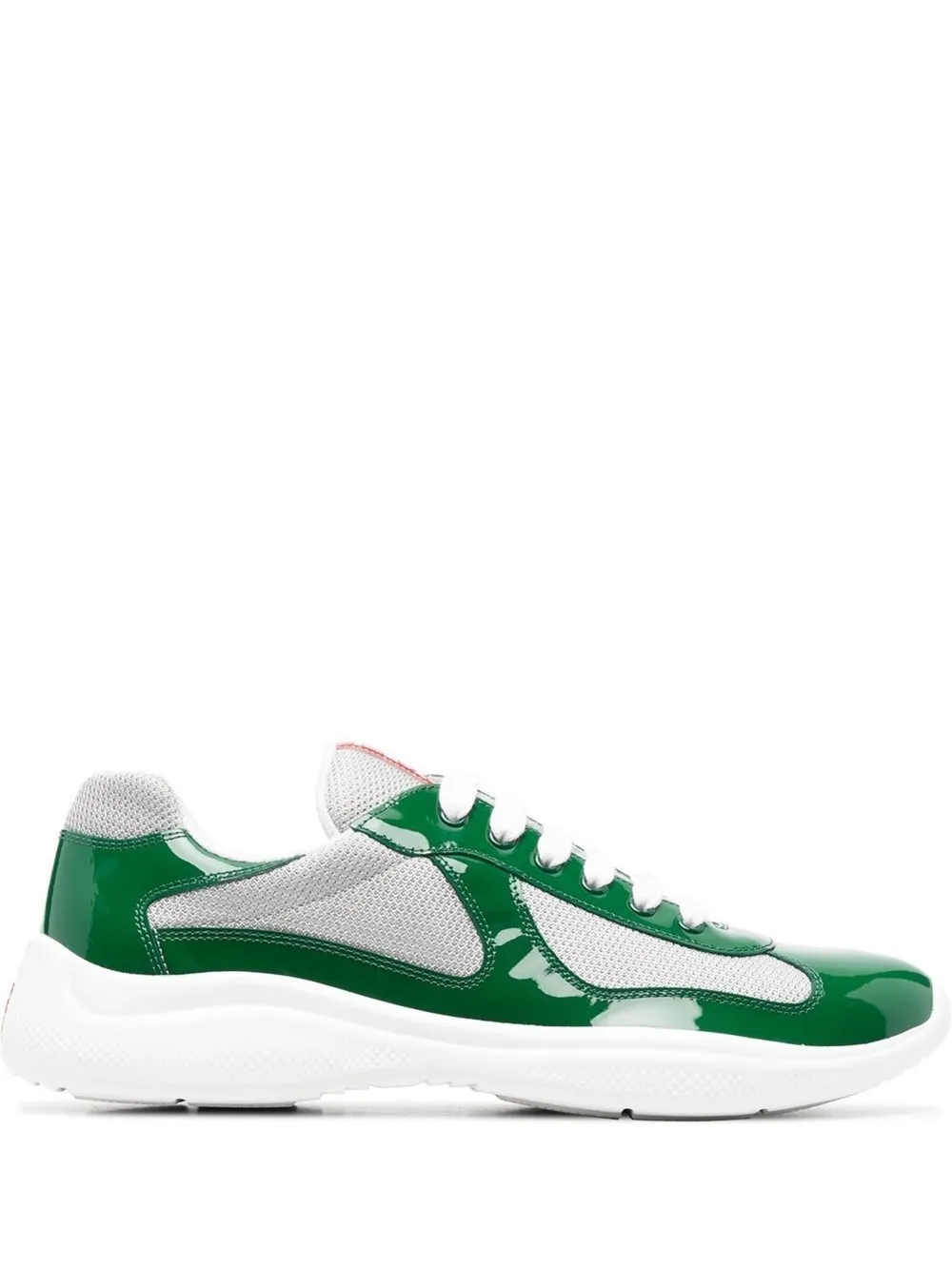 green pradas sneakers