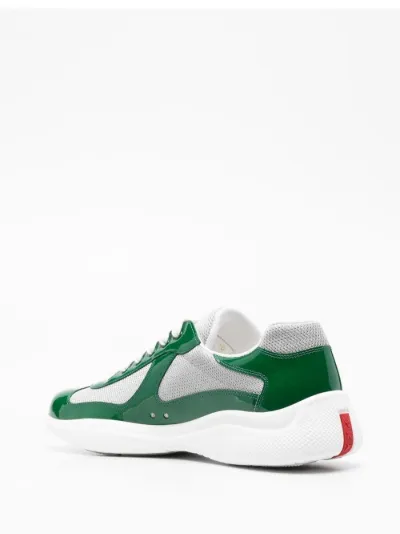 prada panelled sneakers