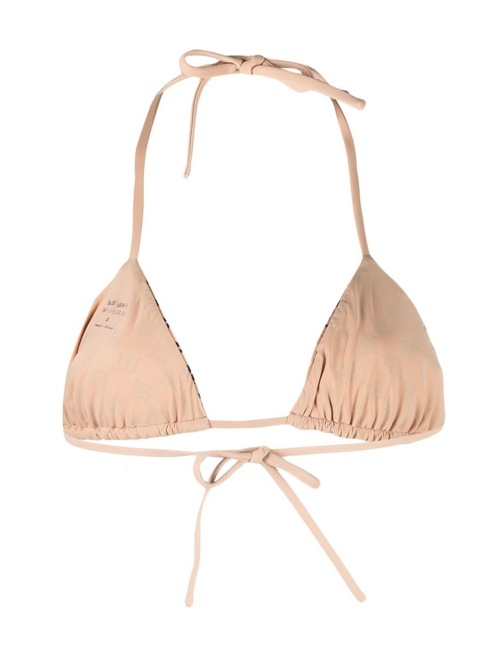 Image 2 of MISBHV monogram-pattern bikini top