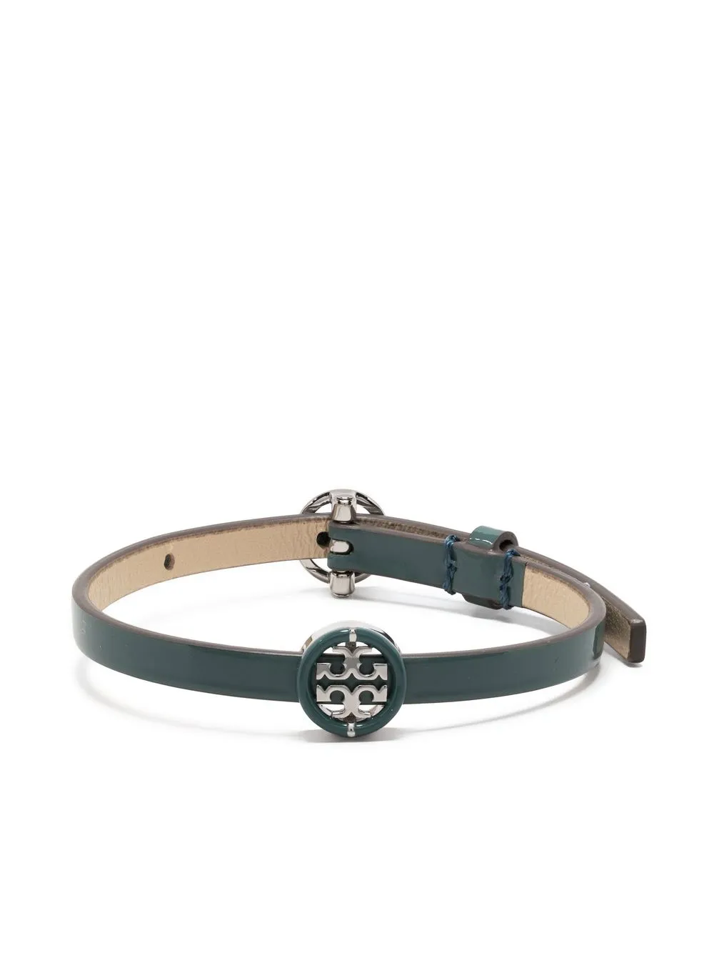 

Tory Burch pulsera con detalle de hebilla - Verde