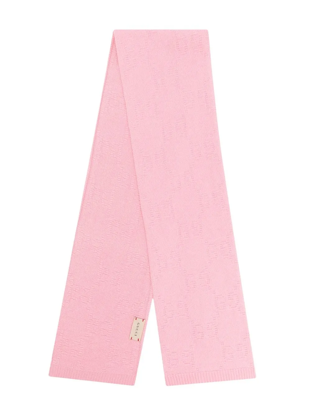 

Gucci Kids GG Supreme wool scarf - Pink