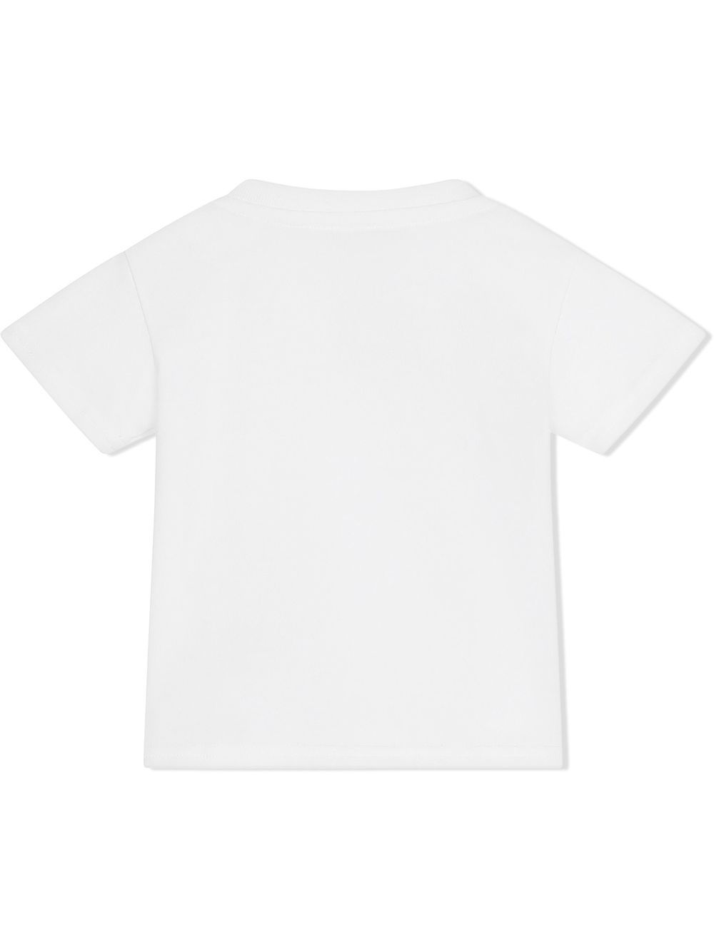 Dolce & Gabbana Kids T-shirt met logopatch - Wit