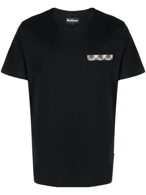 Barbour chest-pocket crew-neck T-shirt