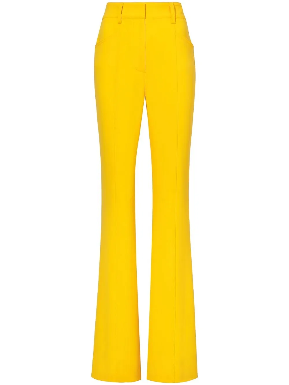 

Proenza Schouler pantalones bootcut con tiro alto - Amarillo