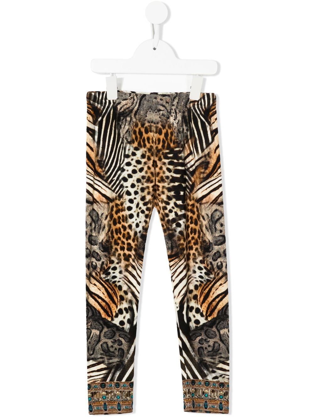 

Camilla Kids animal-print leggings - Brown