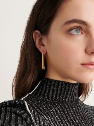 modern clay earrings