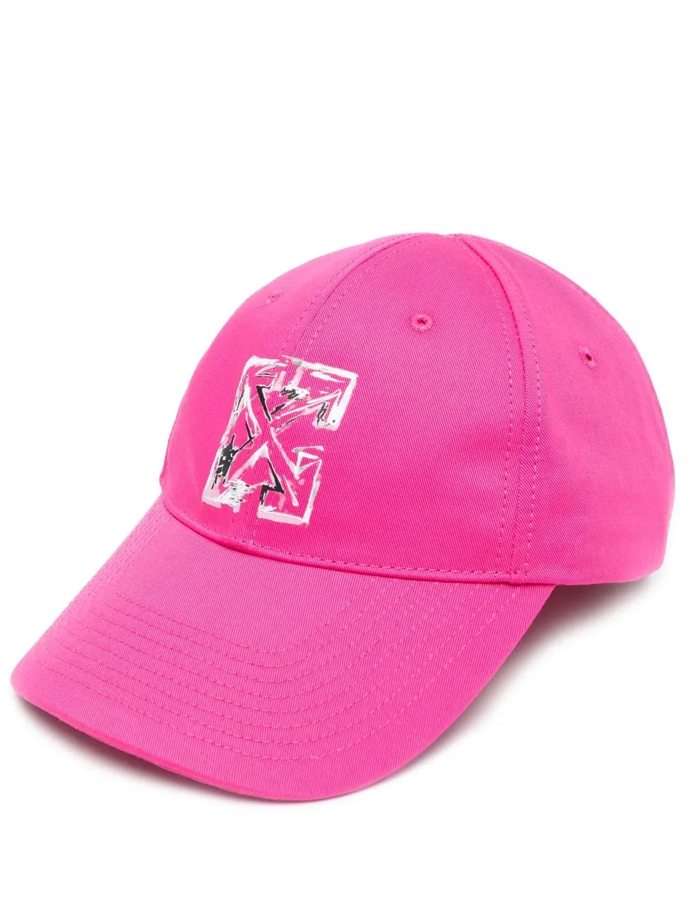 

Off-White gorra con motivo Arrows - Rosado