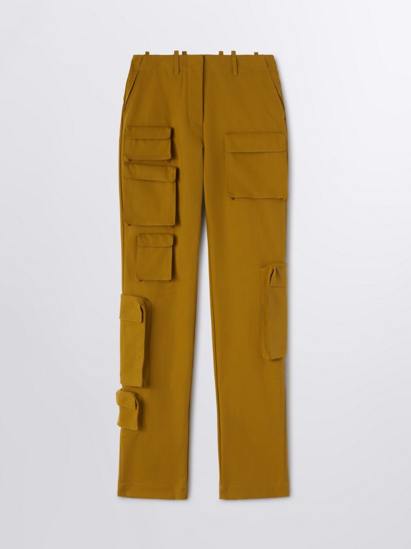 Co Multipocket straight-leg cargo trousers