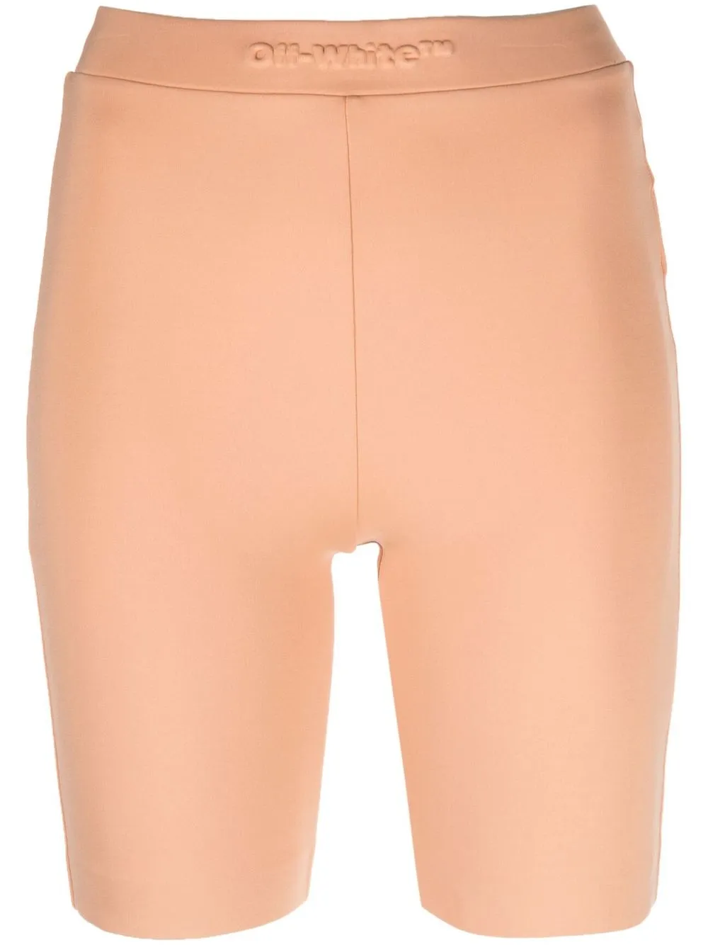 

Off-White Sleek biker shorts - Neutrals