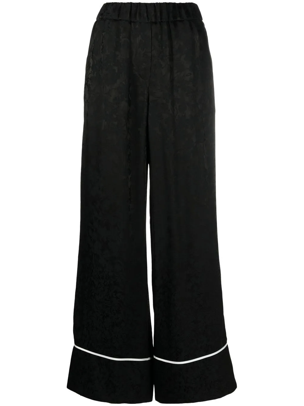 

Off-White jacquard pyjama trousers - Black