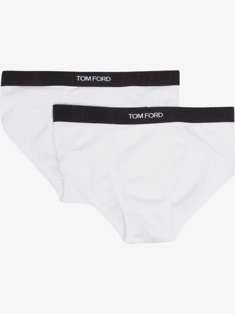 TOM FORD logo-waistband briefs (set of two)