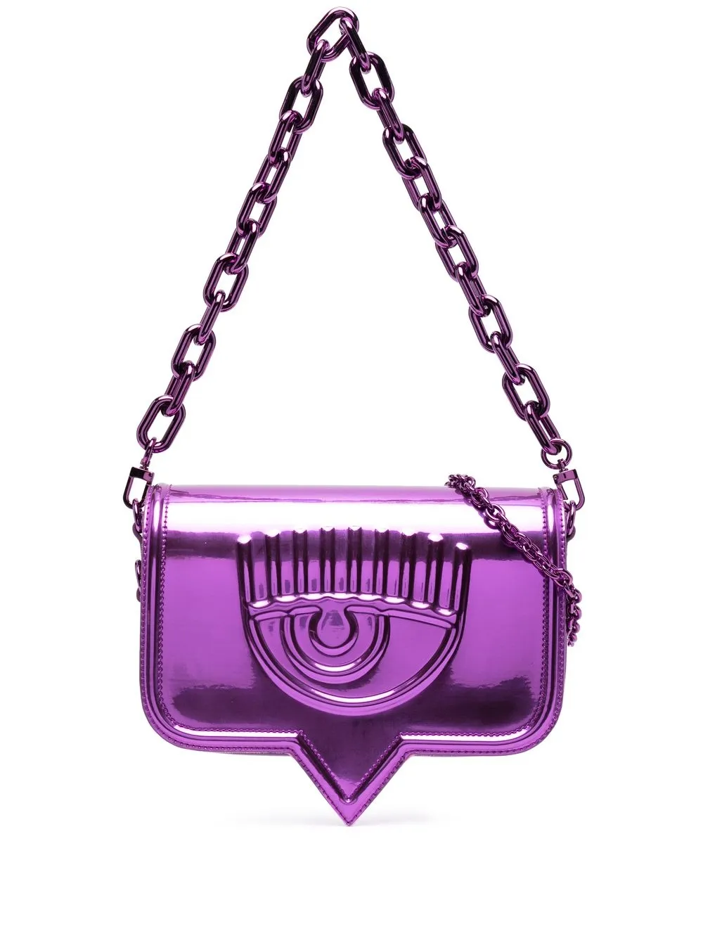 

Chiara Ferragni faux-leather shoulder-bag - Purple