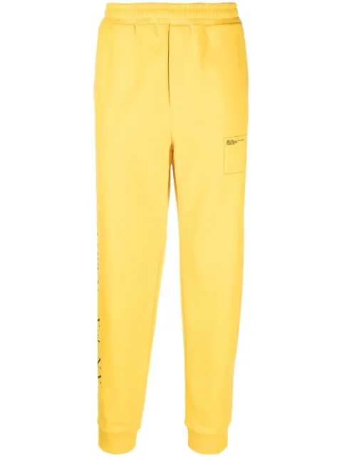 Helmut Lang New York Postcard track trousers