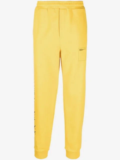 Helmut Lang New York Postcard track trousers