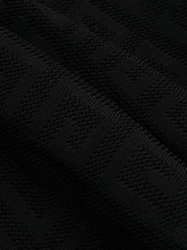 Givenchy 4G Jacquard A-line Dress | Black | FARFETCH
