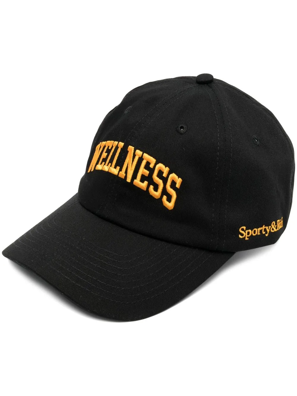 SPORTY AND RICH WELLNESS EMBROIDERY BASEBALL CAP