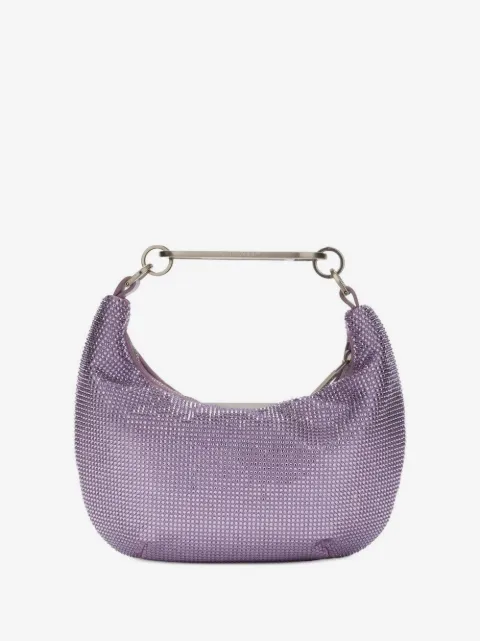 Off-White paperclip embellished shoulder bag