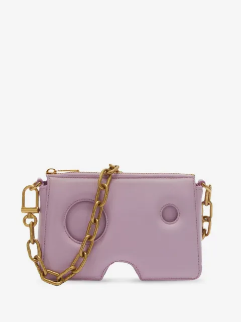 Off-White Burrow leather shoulder bag