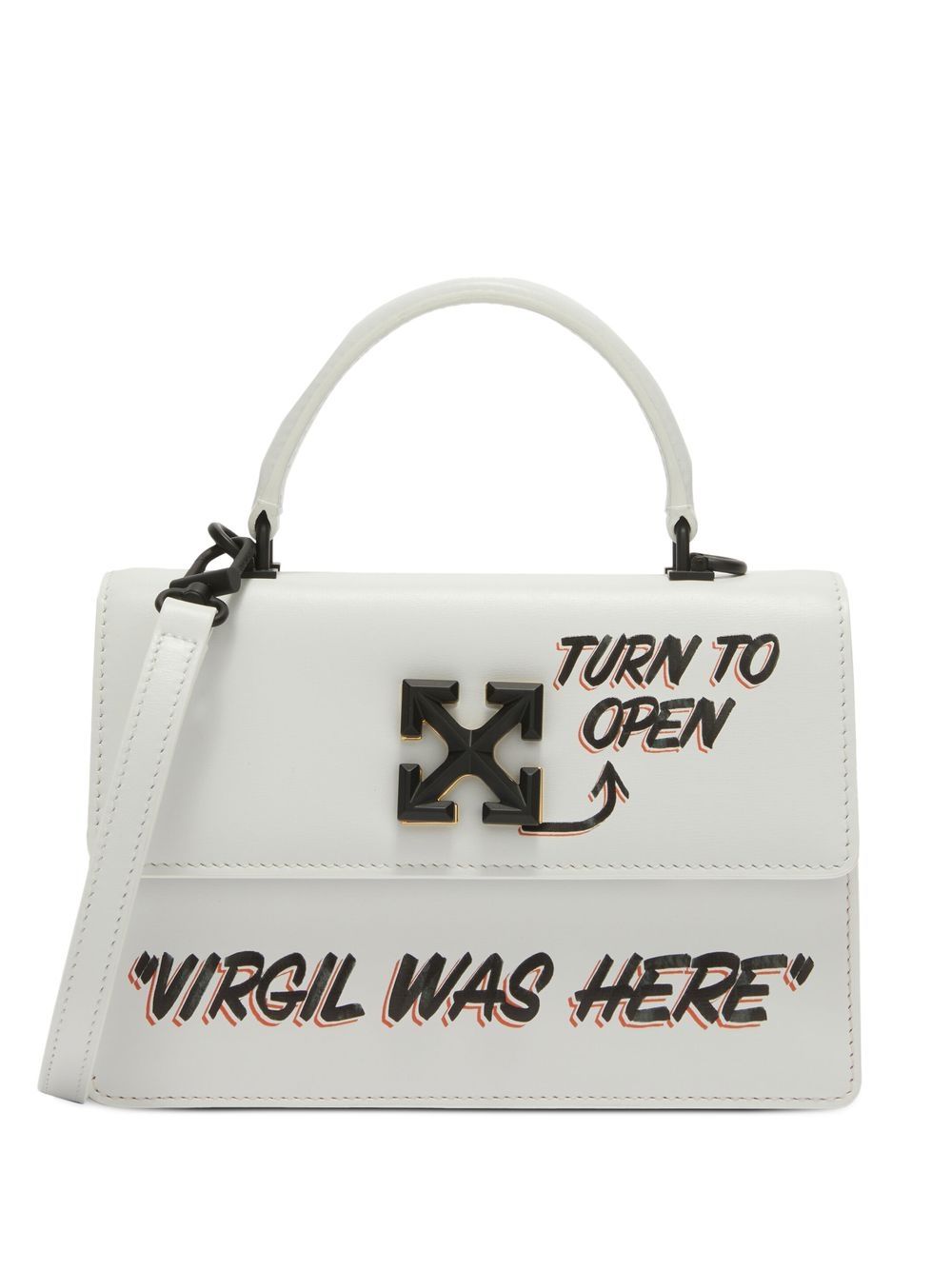 Off-White Jitney Tote Bag in Straw and Leather – AUMI 4