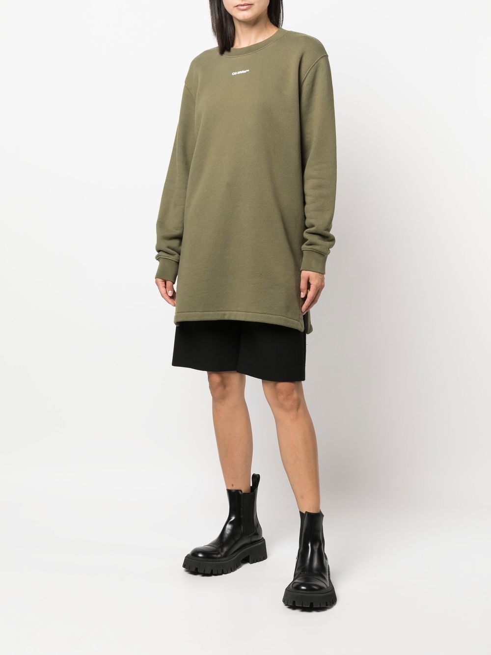 Off-White Floral Arrows crew-neck sweatshirt Women