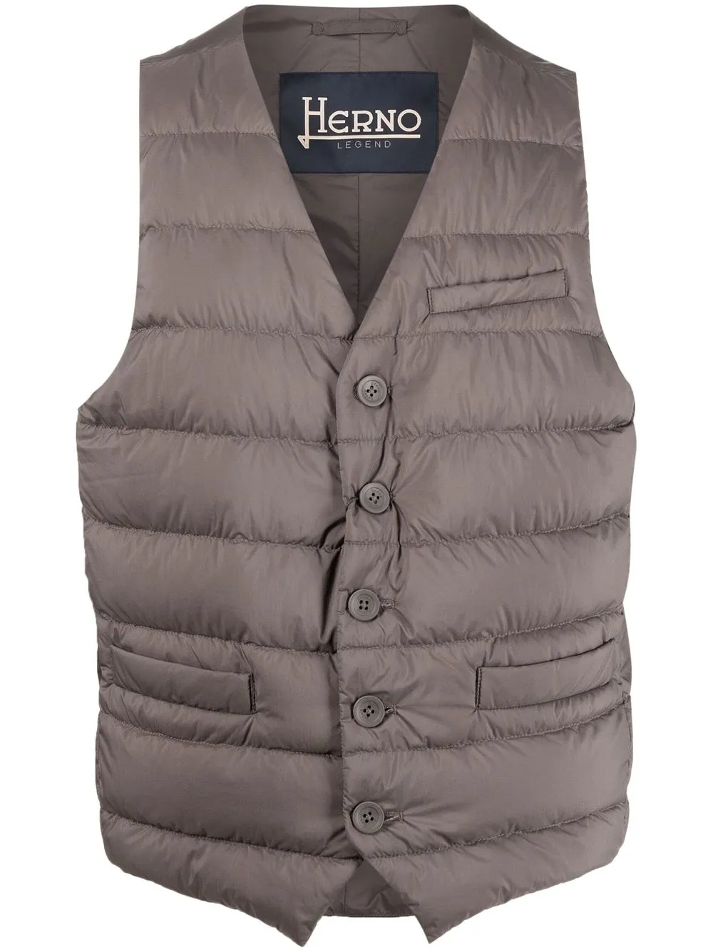 

Herno padded down gilet - Green