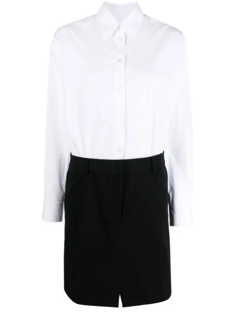 MM6 Maison Margiela long-sleeve shirt dress