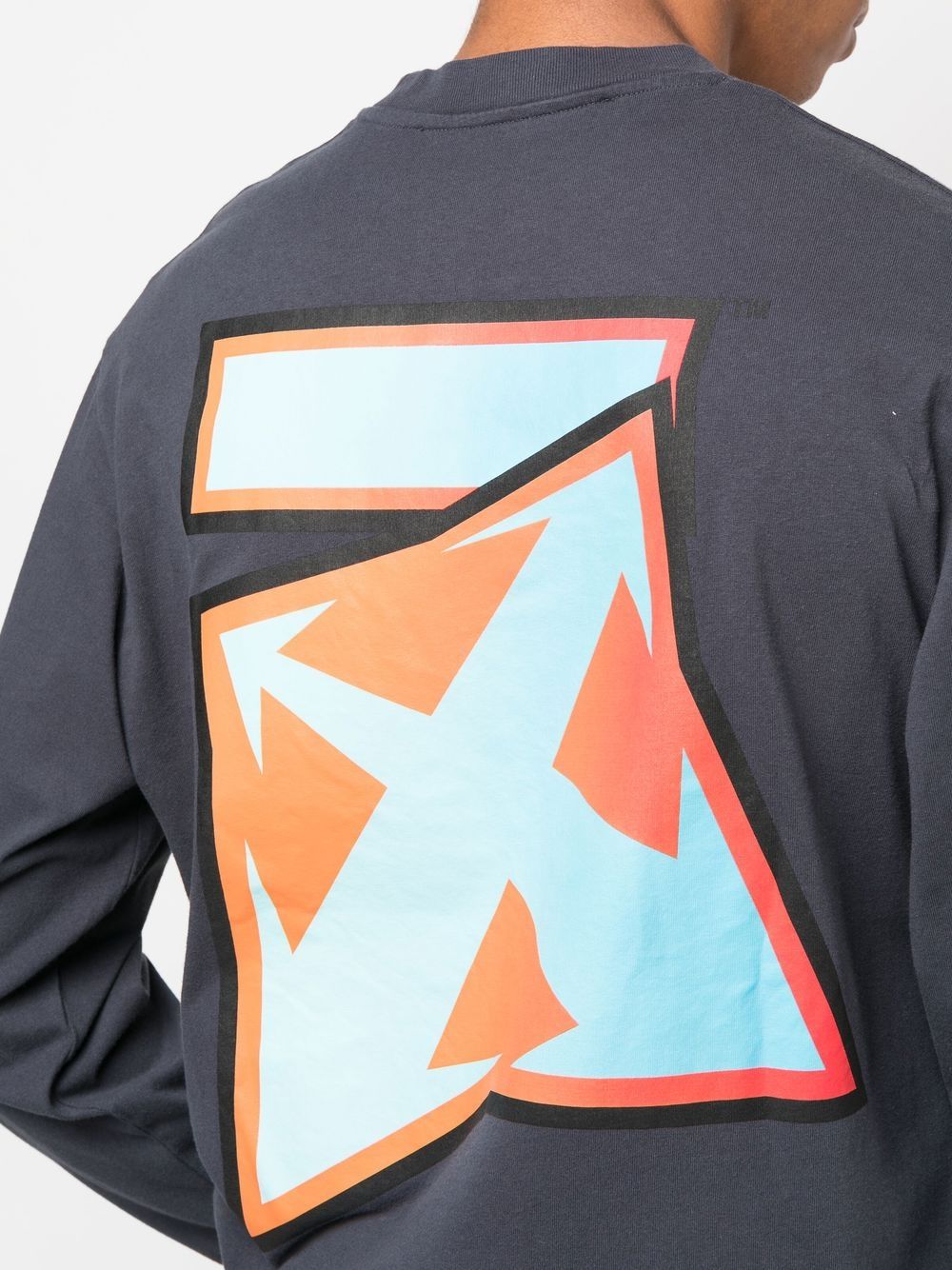 Off-White logo-print sweatshirt Men