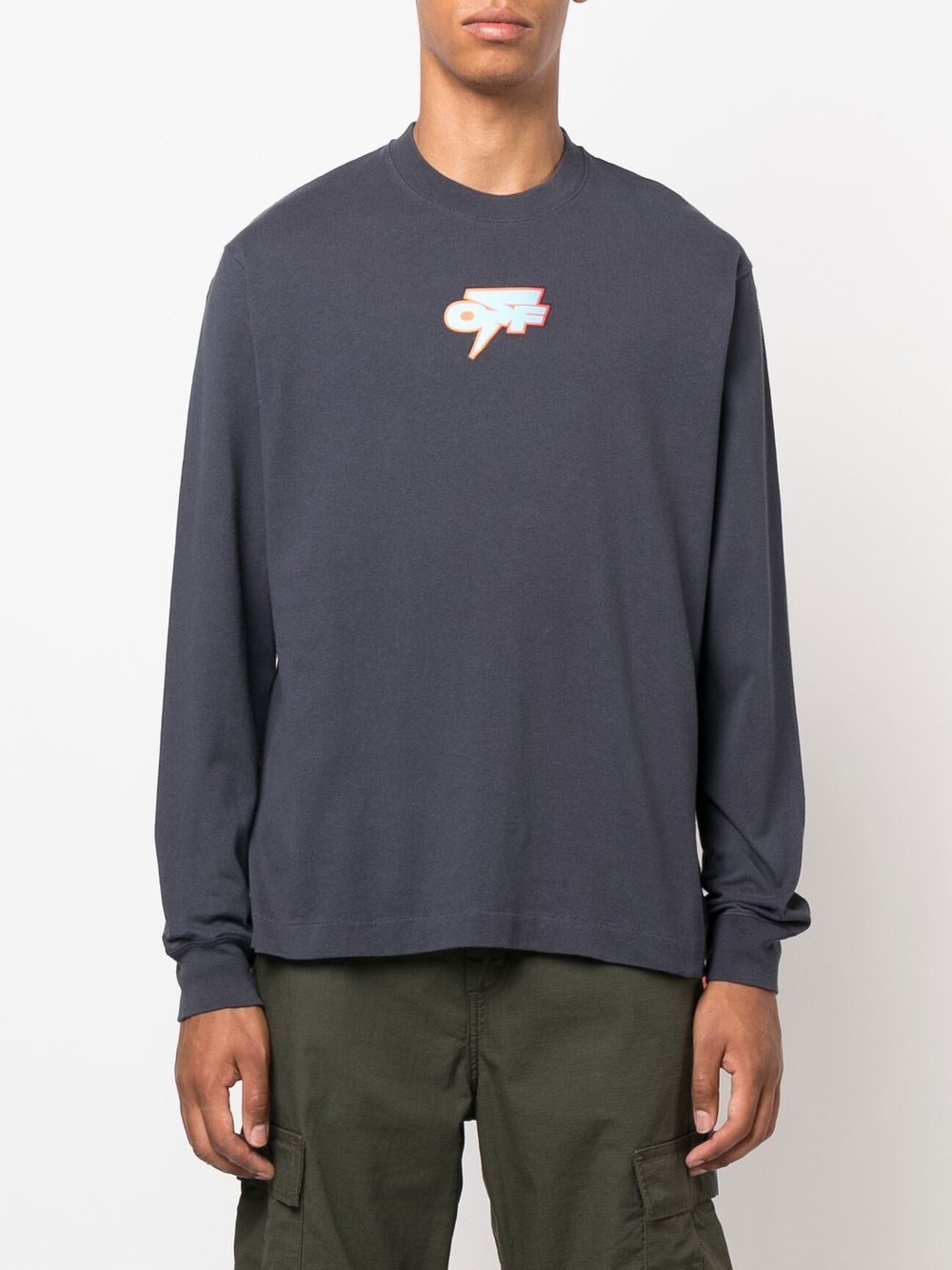 Off-White logo-print sweatshirt Men