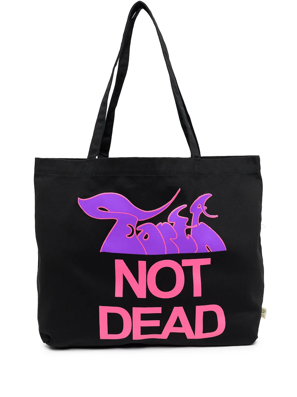 

Prmtvo tote Earth Not Dead - Negro