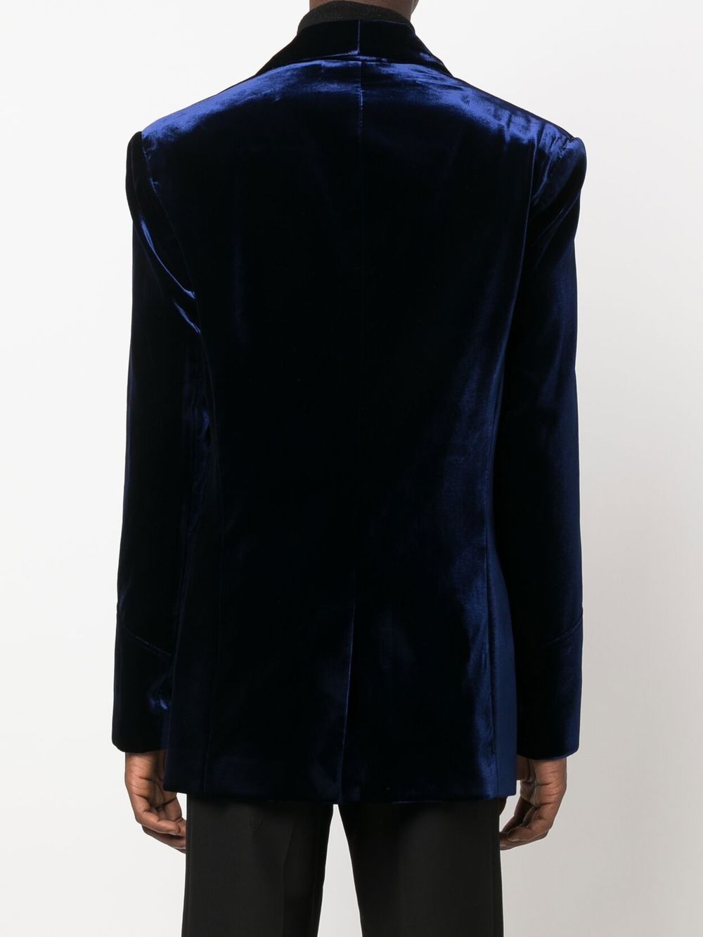 balmain navy blue blazer