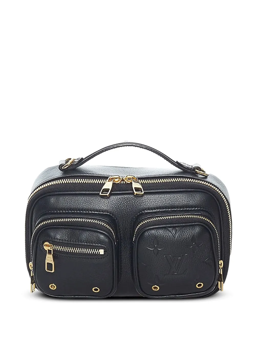 

Louis Vuitton bolsa corssbody Utility con monograma en relieve pre-owned - Negro