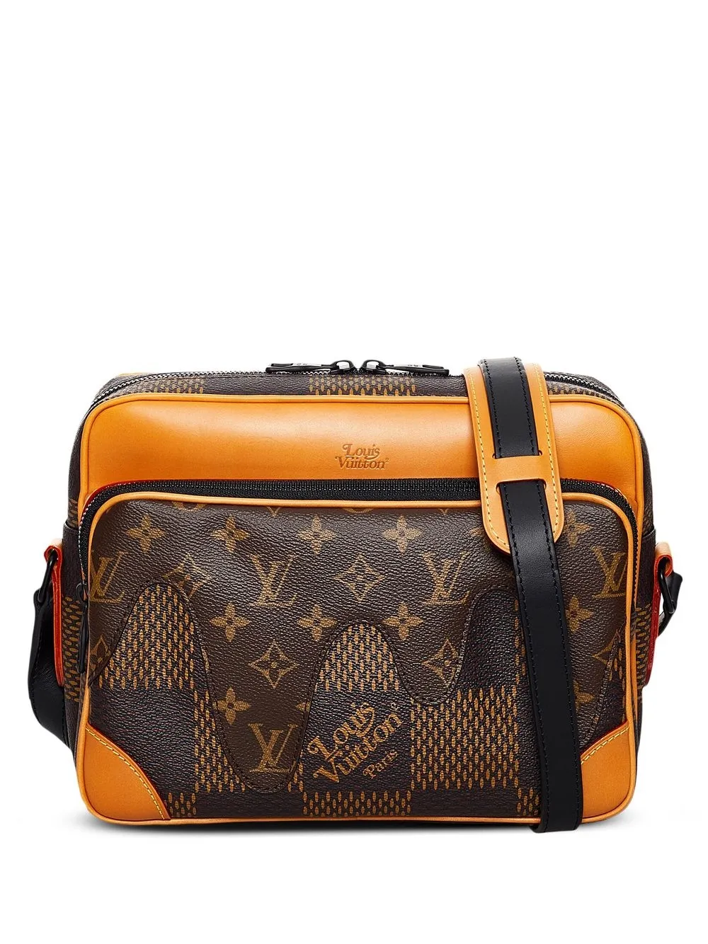 

Louis Vuitton mochila tipo mensajero Damier Ebène Nigo Nil pre-owned - Marrón