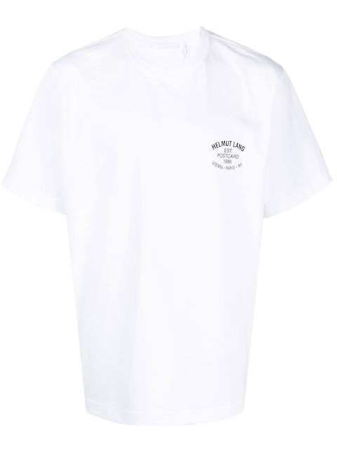 Helmut Lang New York Postcard print T-shirt