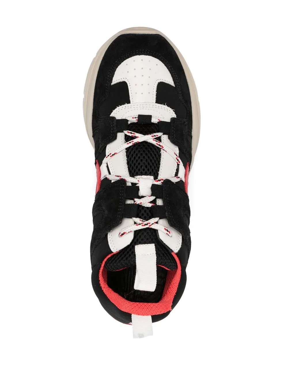 ISABEL MARANT Kindsayh sneakers met mesh Zwart