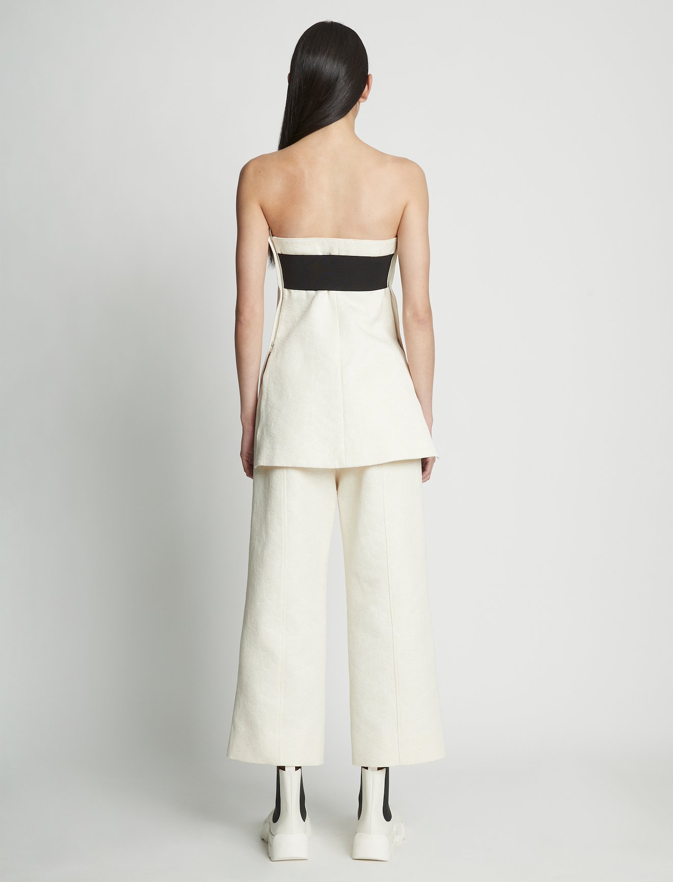 Cotton Wool Jacquard Pant #2