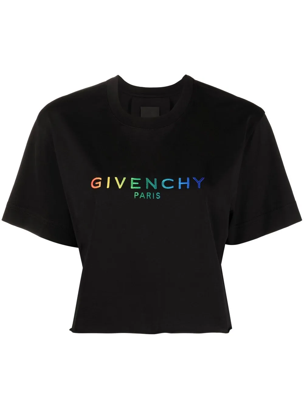 

Givenchy logo-print short-sleeved T-shirt - Black
