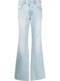 Off-White Bleach Baby baggy flared jeans - Blue